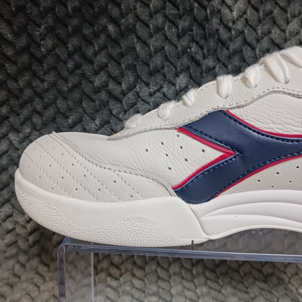 Diadora Maverick Americana Men's Sneakers Shoes Dawn Blue White Italy Logo Sz 8 - Picture 10 of 16